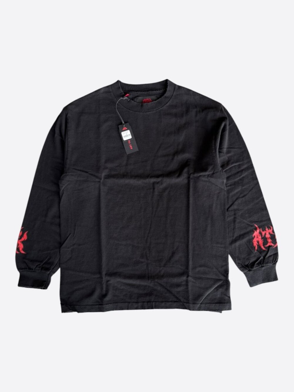 Gallery Dept Black & Red Art That Kills Logo Longsleeve T-Shirt